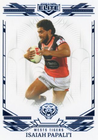 2023 NRL Elite Sapphire Mojo - MS153 Isaiah Papali'i Wests Tigers