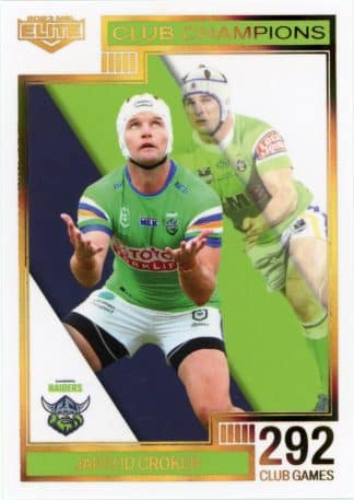 2023 NRL Elite Club Champion - CC02 Jarrod Croker Canberra Raiders