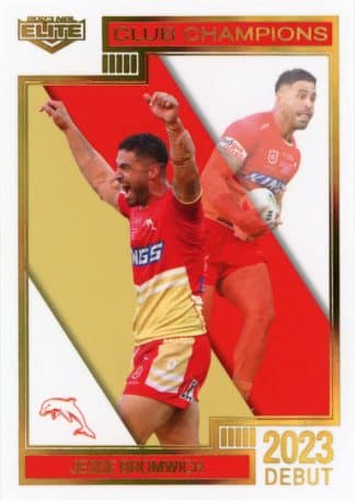 2023 NRL Elite Club Champion - CC05 Jesse Bromwich Dolphins