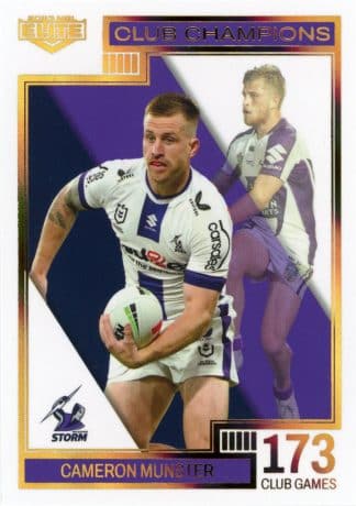 2023 NRL Elite Club Champion - CC08 Cameron Munster Melbourne Storm