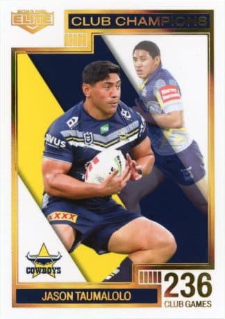 2023 NRL Elite Club Champion - CC10 Jason Taumalolo North QLD Cowboys