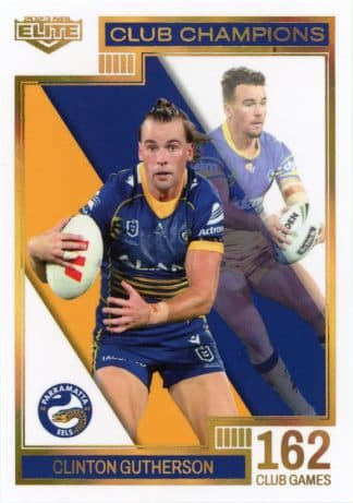 2023 NRL Elite Club Champion - CC11 Clinton Gutherson Parramatta Eels