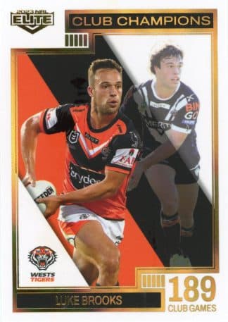 2023 NRL Elite Club Champion - CC17 Luke Brooks Wests Tigers