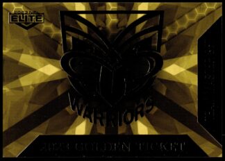2023 NRL Elite Golden Ticket - GT16 Warriors Team Master Set