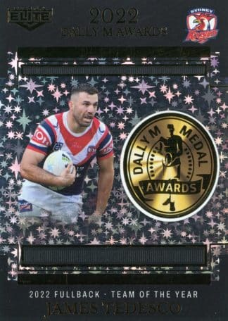 2023 NRL Elite Dally M Awards Priority - DMP02 James Tedesco Sydney Roosters