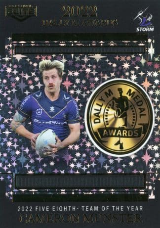 2023 NRL Elite Dally M Awards Priority - DMP07 Cameron Munster Melbourne Storm