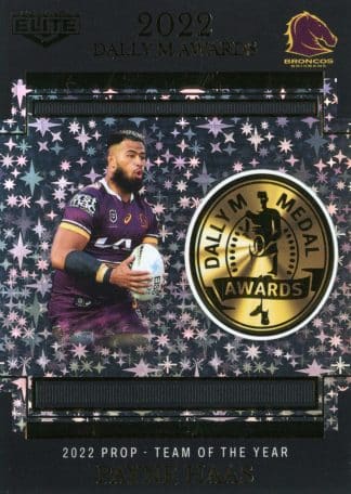 2023 NRL Elite Dally M Awards Priority - DMP12 Payne Haas Brisbane Broncos