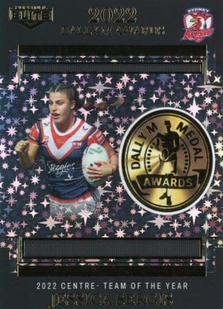 2023 NRL Elite Dally M Awards Priority - DMP24 Jessica Sergis Sydney Roosters