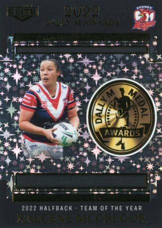 2023 NRL Elite Dally M Awards Priority - DMP26 Raecene McGregor Sydney Roosters