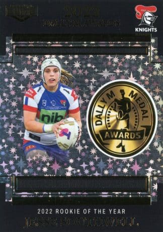 2023 NRL Elite Dally M Awards Priority - DMP35 Jesse Southwell Newcastle Knights