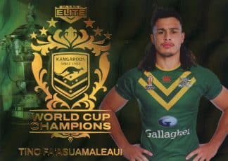 2023 NRL Elite World Cup Champions Priority - WCCP07 Tino Fa'asuamaleaui Kangaroos