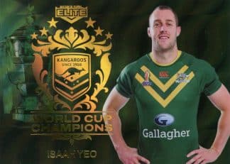 2023 NRL Elite World Cup Champions Priority - WCCP18 Isaah Yeo Kangaroos