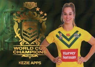 2023 NRL Elite World Cup Champions Priority - WCCP21 Kezie Apps Jillaroos