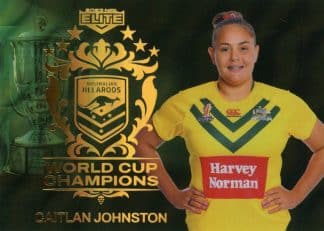 2023 NRL Elite World Cup Champions Priority - WCCP29 Caitlan Johnston Jillaroos