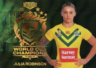 2023 NRL Elite World Cup Champions Priority - WCCP33 Julia Robinson Jillaroos