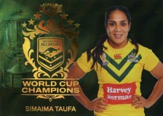 2023 NRL Elite World Cup Champions Priority - WCCP35 Simaima Taufa Jillaroos