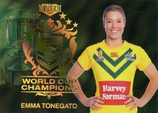 2023 NRL Elite World Cup Champions Priority - WCCP36 Emma Tonegato Jillaroos