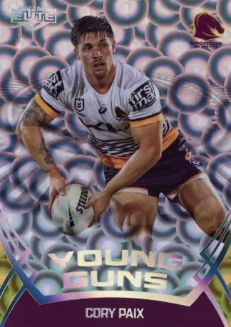 2023 NRL Elite Young Guns Priority - YGP02 Cory Paix Brisbane Broncos