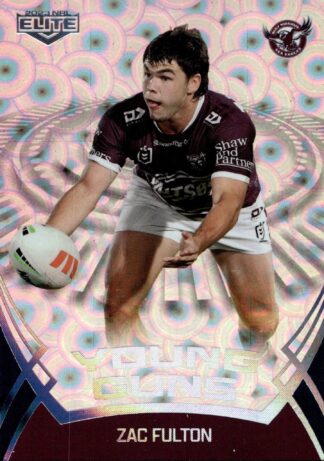 2023 NRL Elite Young Guns Priority - YGP13 Zac Fulton Manly Sea Eagles