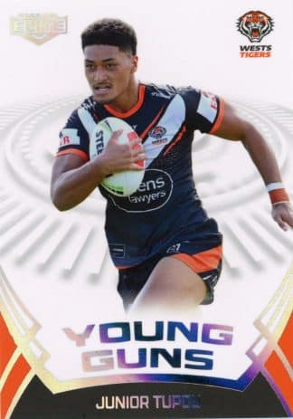 2023 NRL Elite Young Guns - YG34 Junior Tupou Wests Tigers