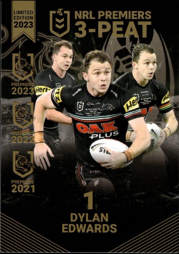 2023 NRL Premiers Collection - P02 Dylan Edwards