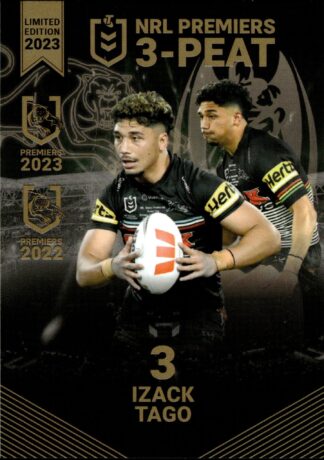 2023 NRL Premiers Collection - P04 Izack Tago