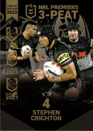 2023 NRL Premiers Collection - P05 Stephen Crichton