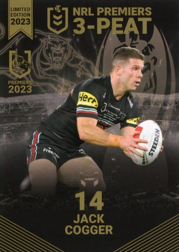 2023 NRL Premiers Collection - P15 Jack Cogger