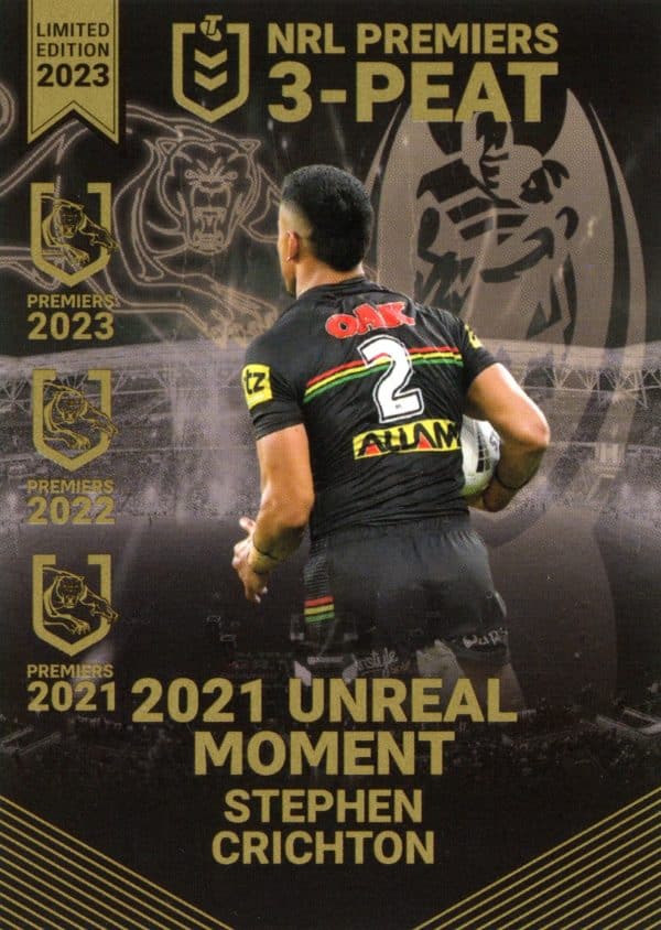 2023 NRL Premiers Collection - P21 Stephen Crichton