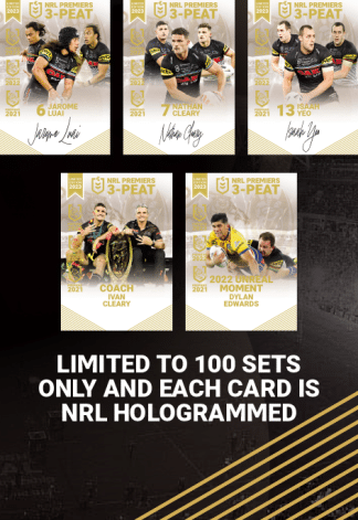 2023 NRL Premiers Signature Collection - Full Set PPC01 to PPC23 Penrith Panthers