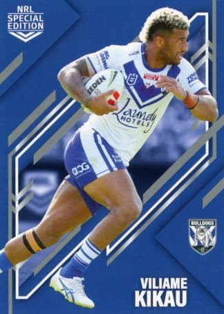 2023 NRL Rivalry Common Card - Base 08 Villiame Kikau Canterbury Bulldogs