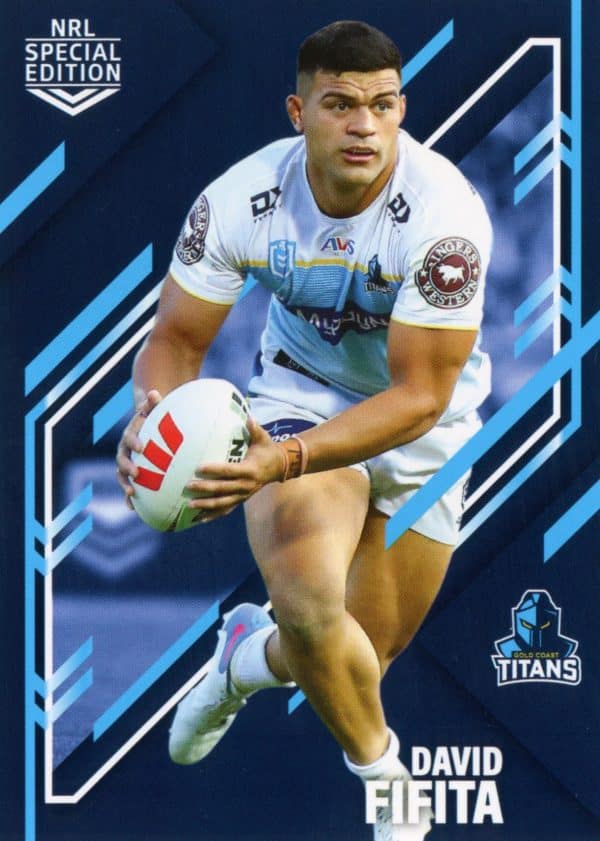 2023 NRL Rivalry Common Card - Base 18 David Fifita Gold Coast Titans