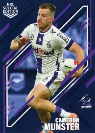2023 NRL Rivalry Common Card - Base 24 Cameron Munster Melbourne Storm