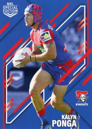 2023 NRL Rivalry Common Card - Base 26 Kalyn Ponga Newcastle Knights