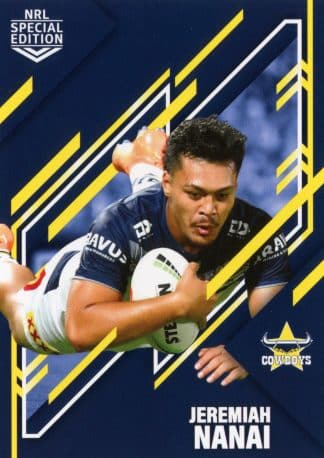 2023 NRL Rivalry Common Card - Base 29 Jeremiah Nanai North QLD Cowboys