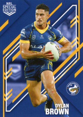 2023 NRL Rivalry Common Card - Base 31 Dylan Brown Parramatta Eels