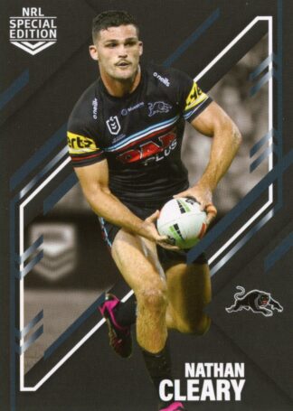 2023 NRL Rivalry Common Card - Base 34 Nathan Cleary Penrith Panthers