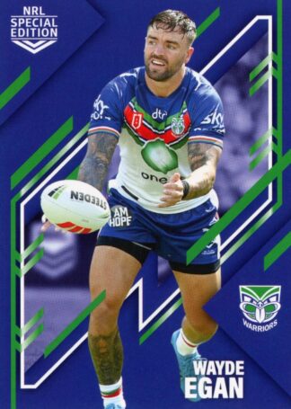 2023 NRL Rivalry Common Card - Base 46 Wayde Egan Warriors