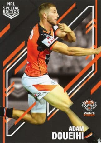 2023 NRL Rivalry Common Card - Base 49 Adam Doueihi Wests Tigers