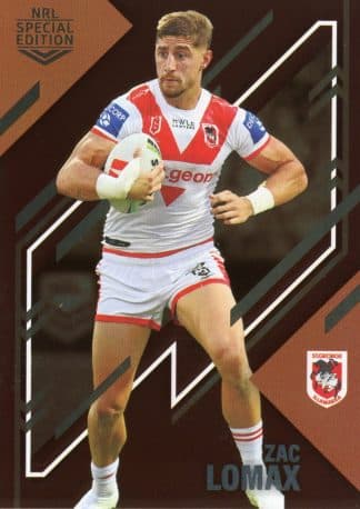 2023 NRL Rivalry Bronze Special - B14 Zac Lomax St George Dragons