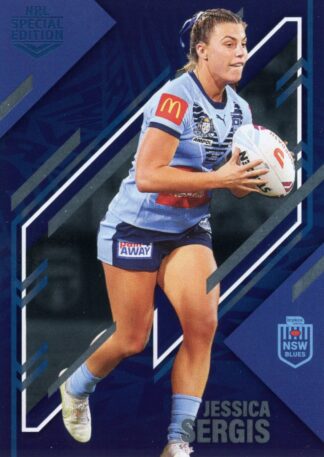 2023 NRL Rivalry Silver Special - S10 Jessica Sergis NSW Blues