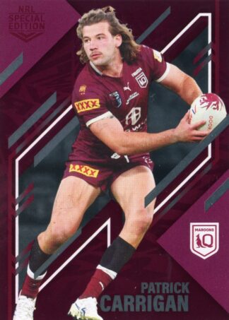 2023 NRL Rivalry Silver Special - S13 Patrick Carrigan QLD Maroons