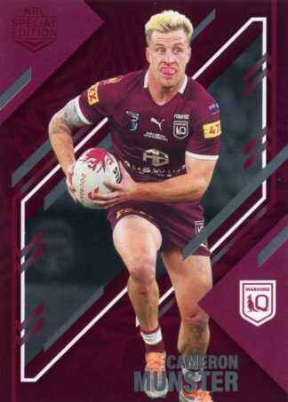 2023 NRL Rivalry Silver Special - S17 Cameron Munster QLD Maroons