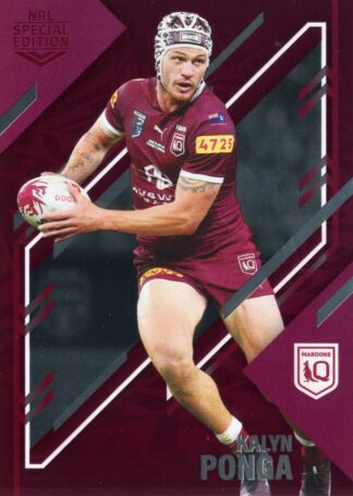 2023 NRL Rivalry Silver Special - S18 Kalyn Ponga QLD Maroons