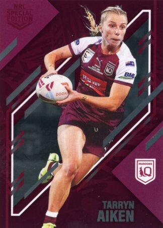 2023 NRL Rivalry Silver Special - S19 Tarryn Aiken QLD Maroons