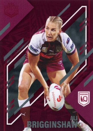 2023 NRL Rivalry Silver Special - S21 Ali Brigginshaw QLD Maroons