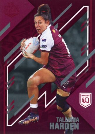 2023 NRL Rivalry Silver Special - S22 Tallisha Harden QLD Maroons