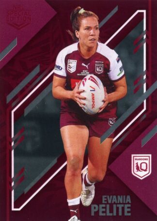 2023 NRL Rivalry Silver Special - S23 Evania Pelite QLD Maroons