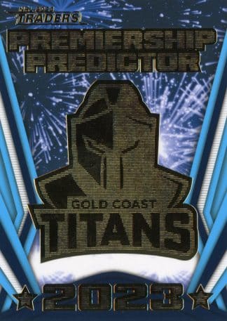 2023 NRL Traders Premiership Predictor - PP06 Gold Coast Titans