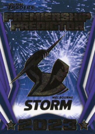 2023 NRL Traders Premiership Predictor - PP08 Melbourne Storm